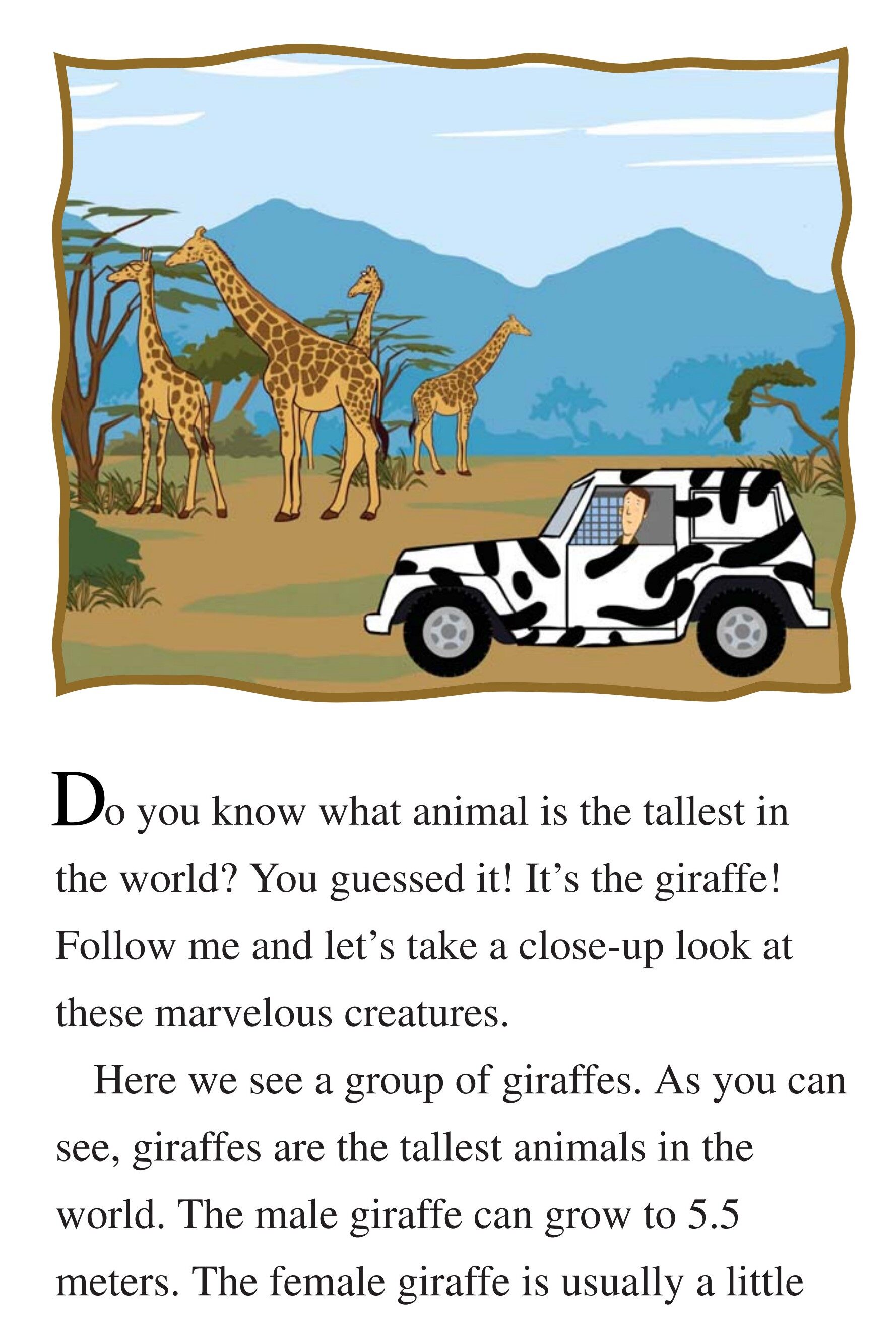 The Tallest Animal in the World绘本故事第3页