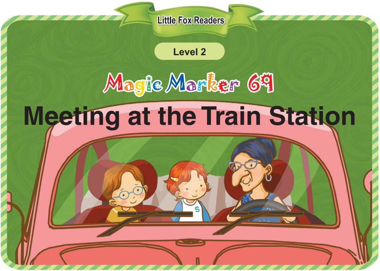 Meeting at the Train Station绘本故事第2页