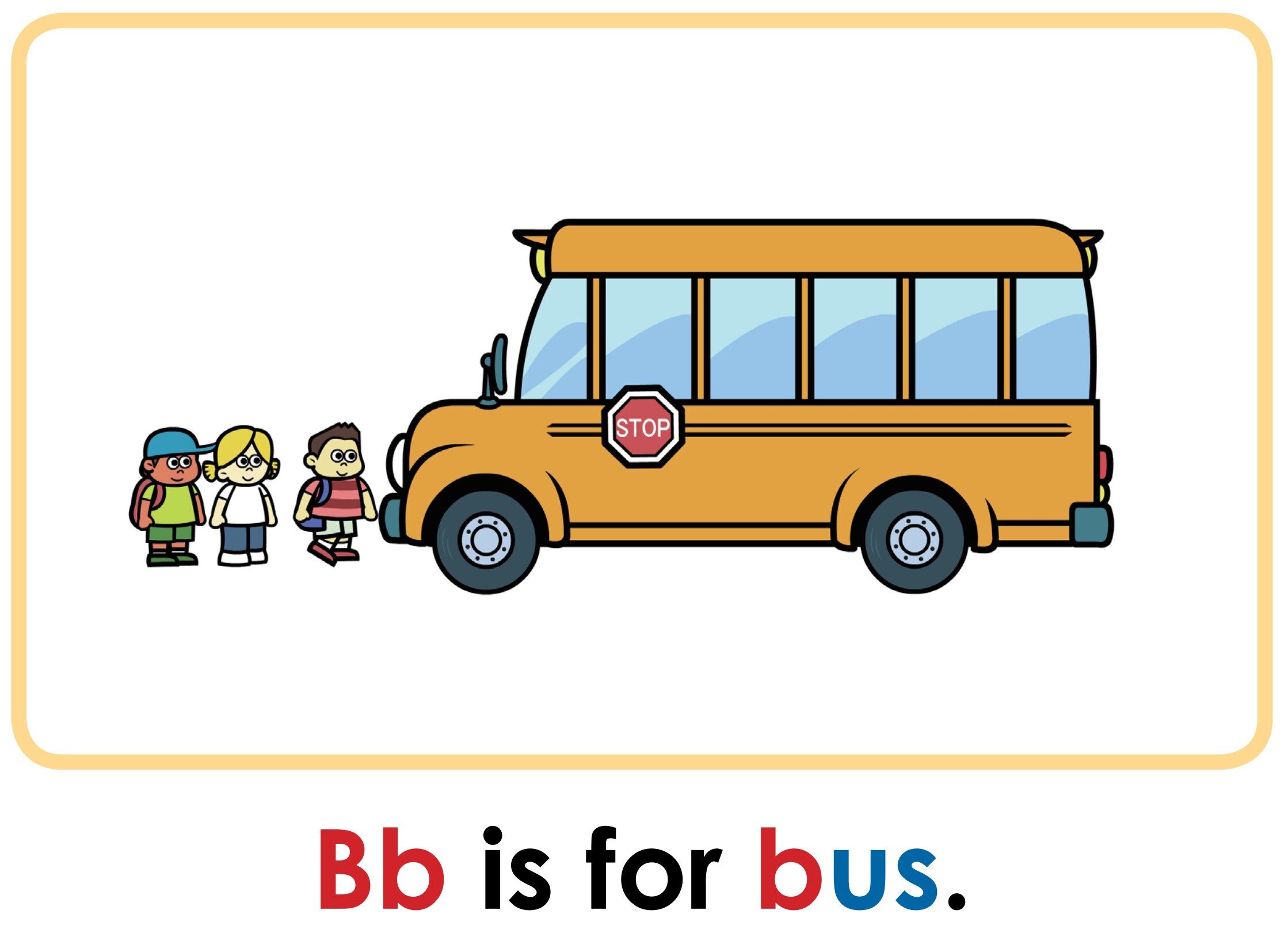 Letter Bb绘本故事第4页