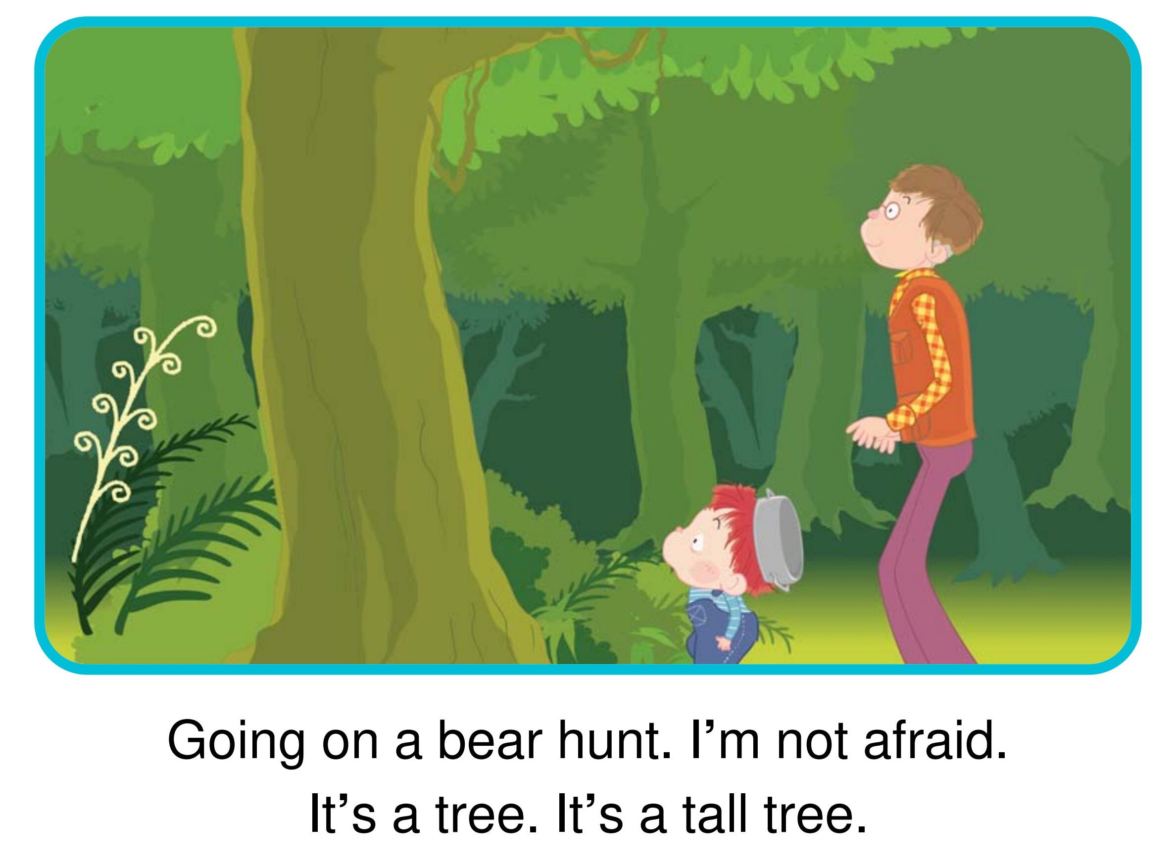 Going on a Bear Hunt绘本故事第4页