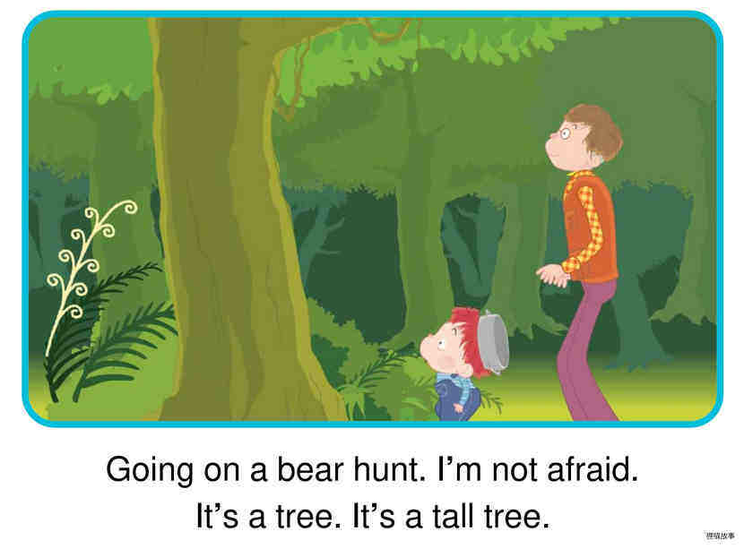 Going on a Bear Hunt绘本故事第4页