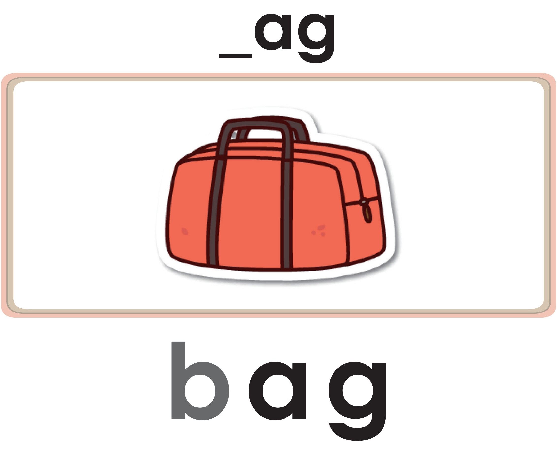 Tag on a Bag绘本故事第3页