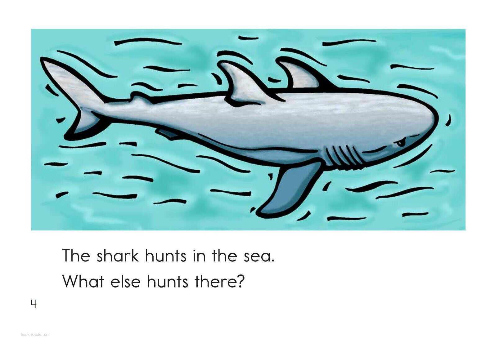 In the Sea绘本故事第4页