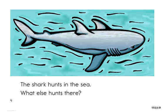 In the Sea绘本故事第4页