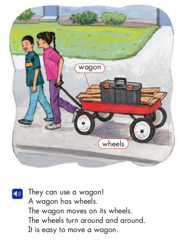 The Wonder of Wheels绘本故事第4页