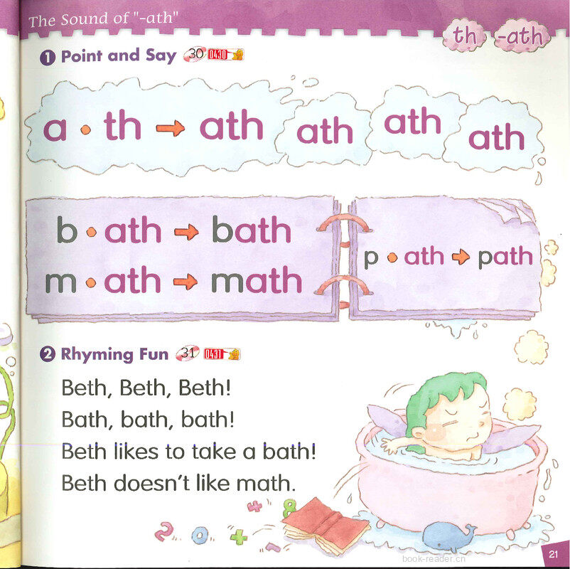 3 Consonant Digraph 'th'绘本故事第4页