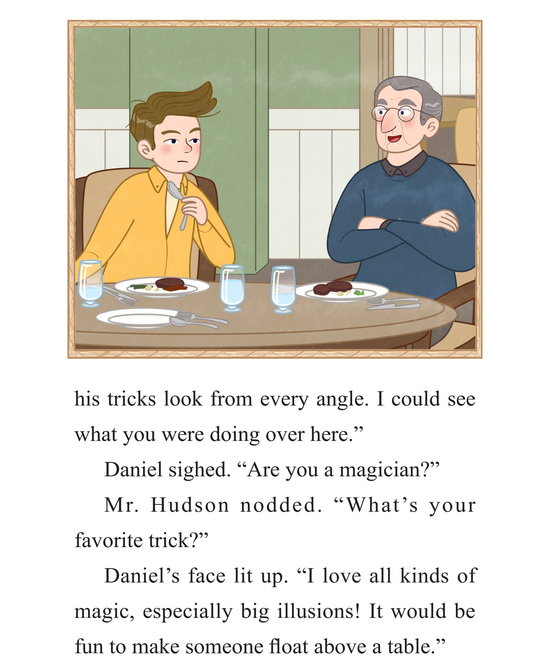 A Magician’s Secrets绘本故事第4页