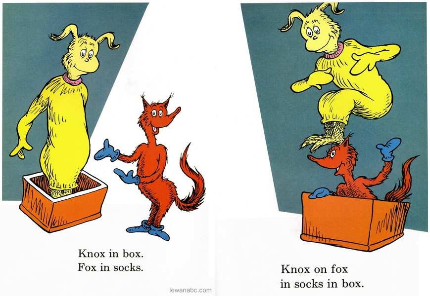 (9周)Fox in Socks绘本故事第4页