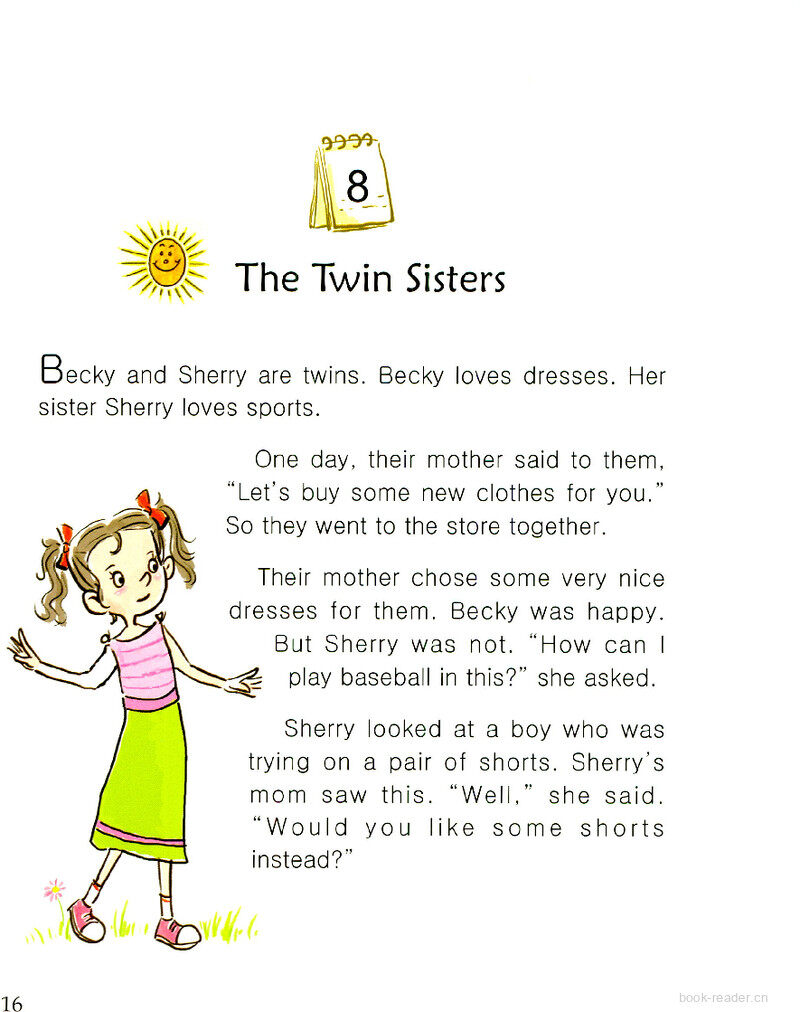 The Twin Sisters绘本故事第2页