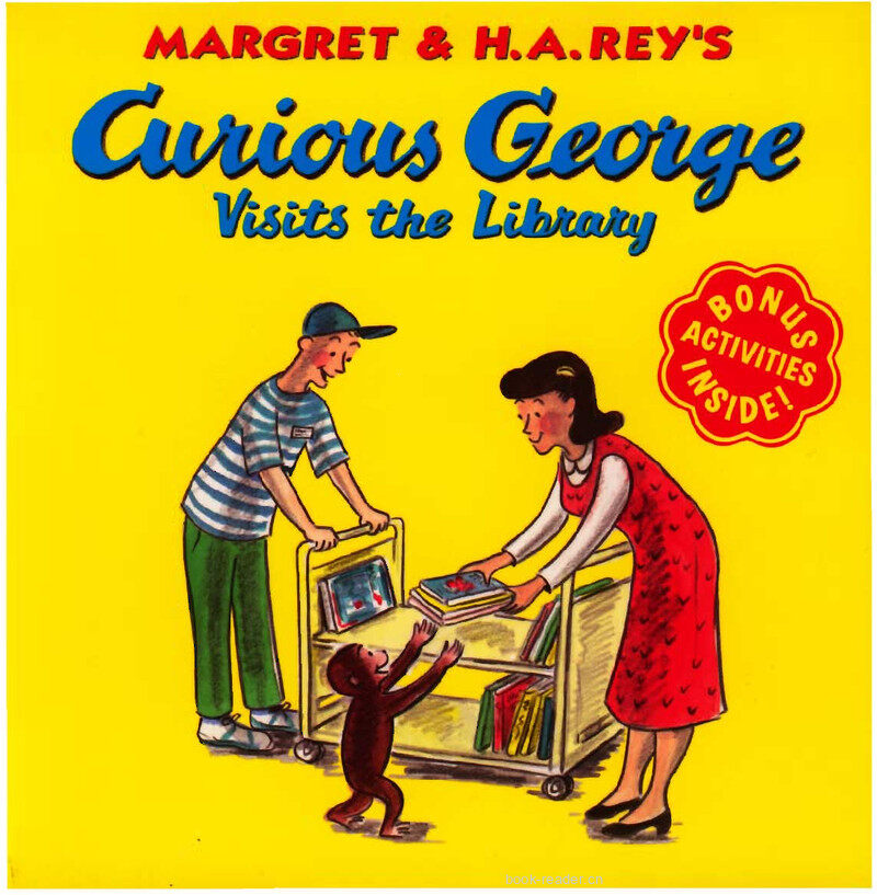 Curious George Visits the Library绘本故事第2页