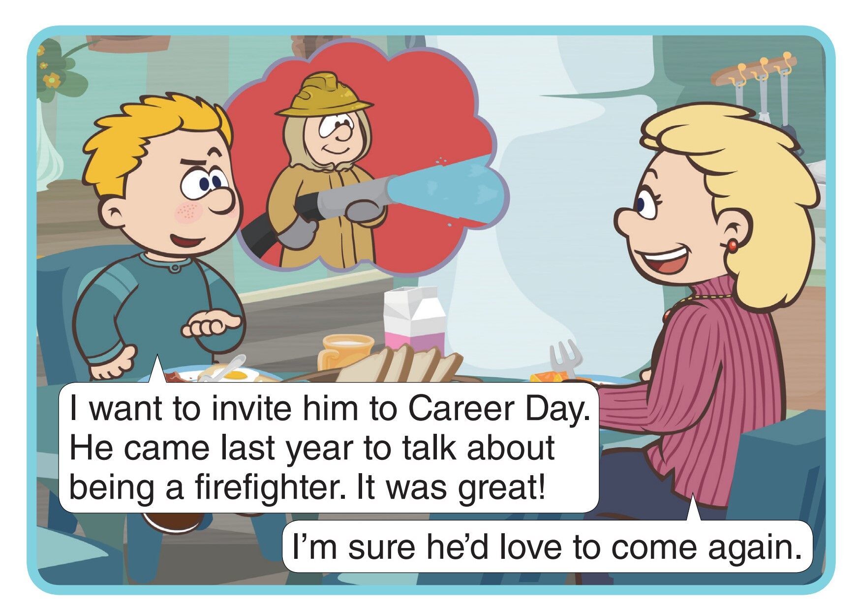 The New Kid绘本故事第3页