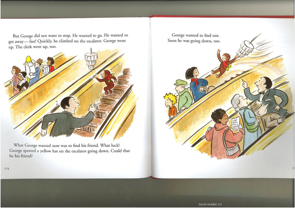 Curious George in the Big City绘本故事第5页