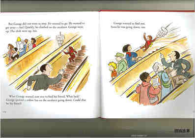 Curious George in the Big City绘本故事第5页
