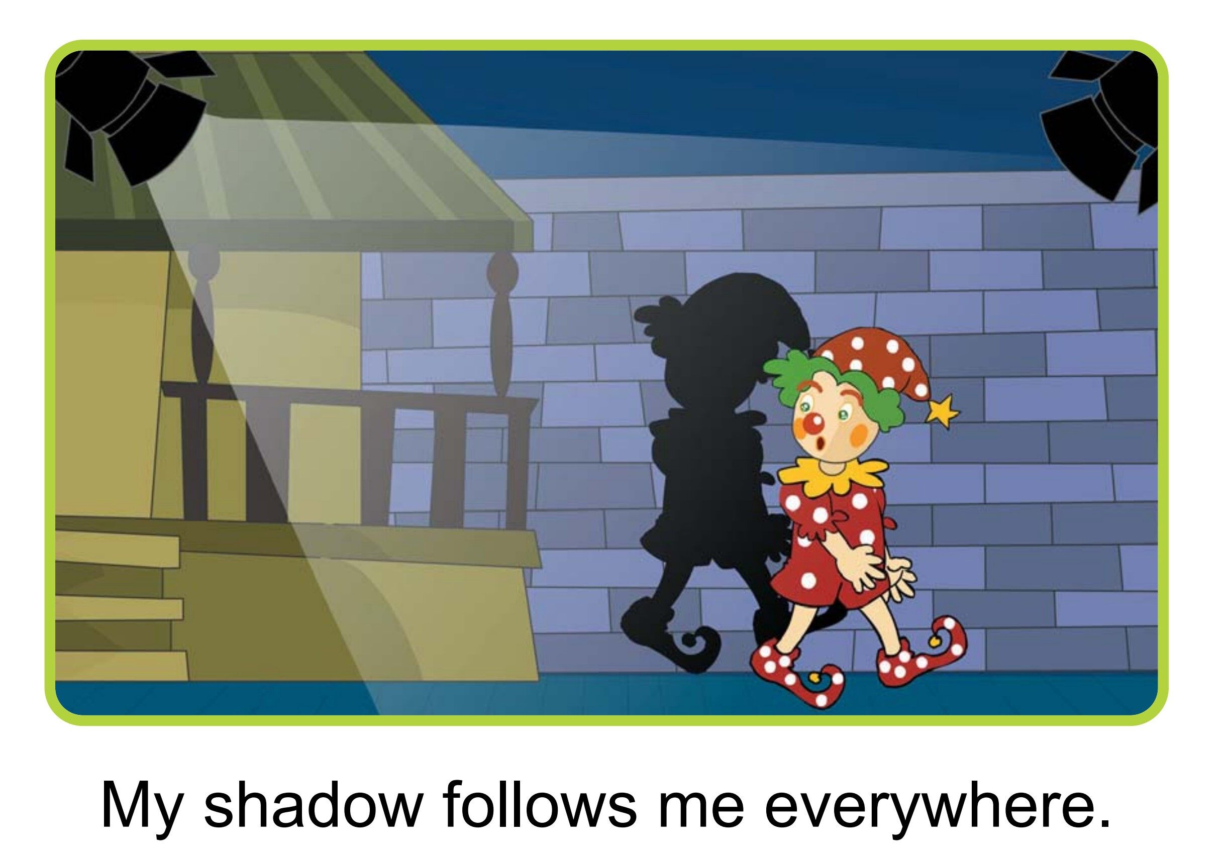 My Shadow绘本故事第3页