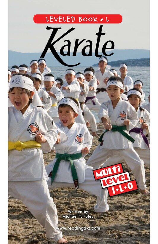 Karate绘本故事第2页