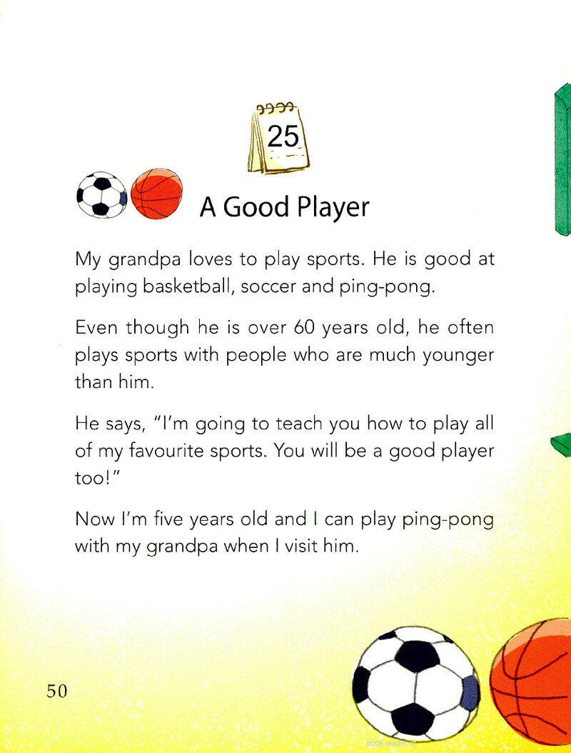 A Good Player绘本故事第2页