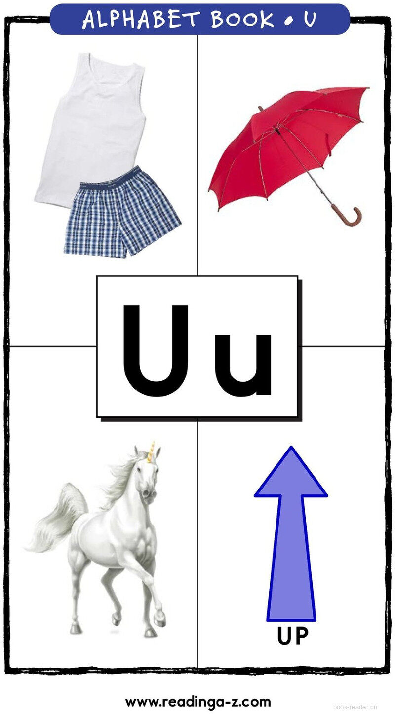 Letter U绘本故事第2页
