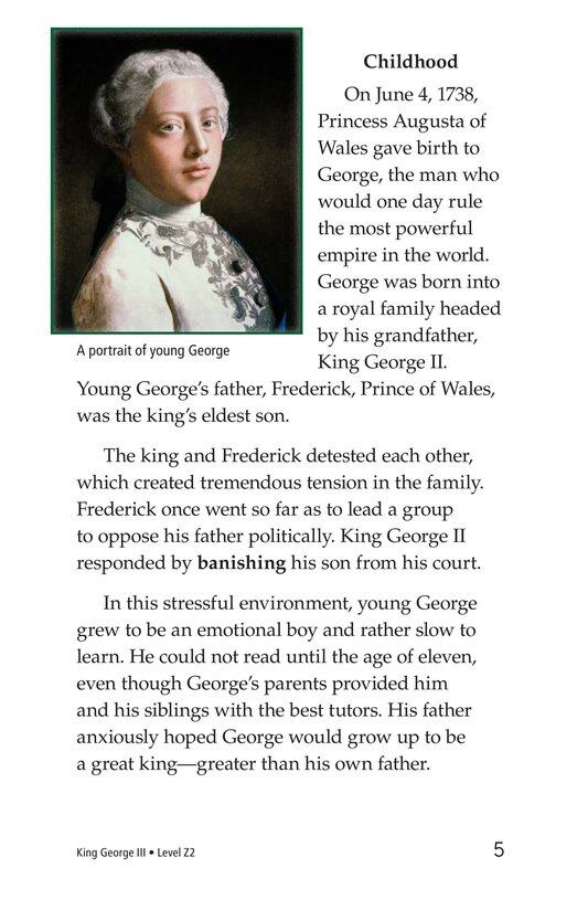 King George III绘本故事第4页