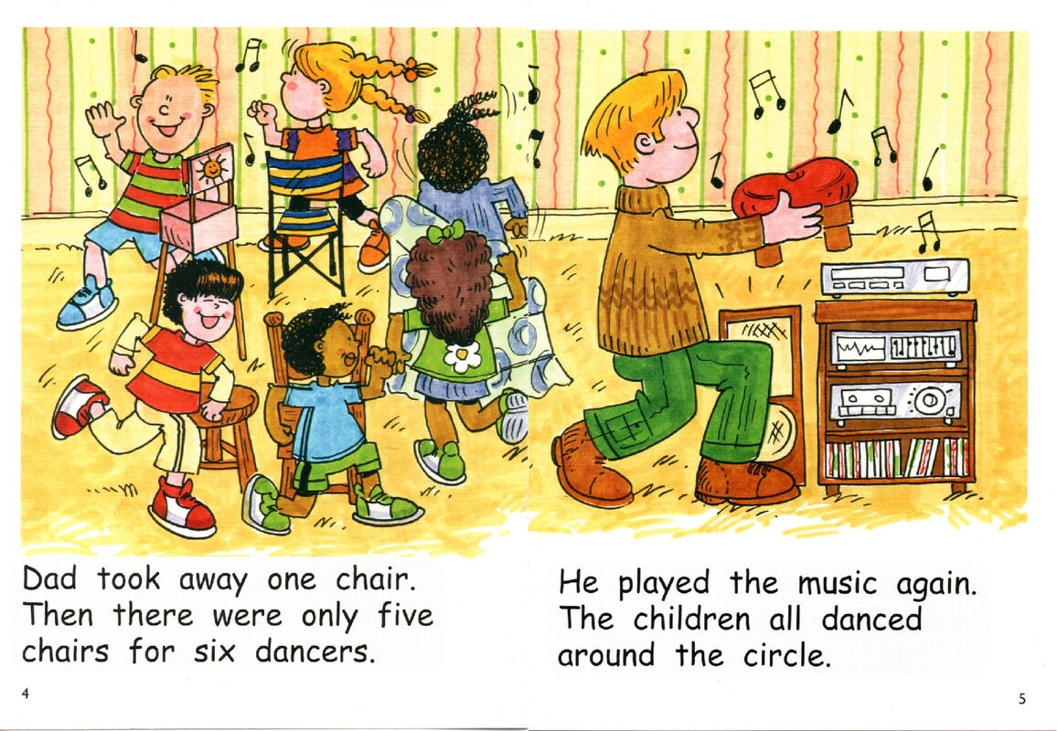 Musical Chairs绘本故事第4页