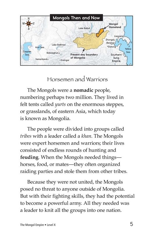 The Mongol Empire绘本故事第4页