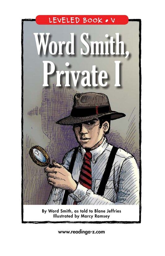 Word Smith,Private I绘本故事第2页