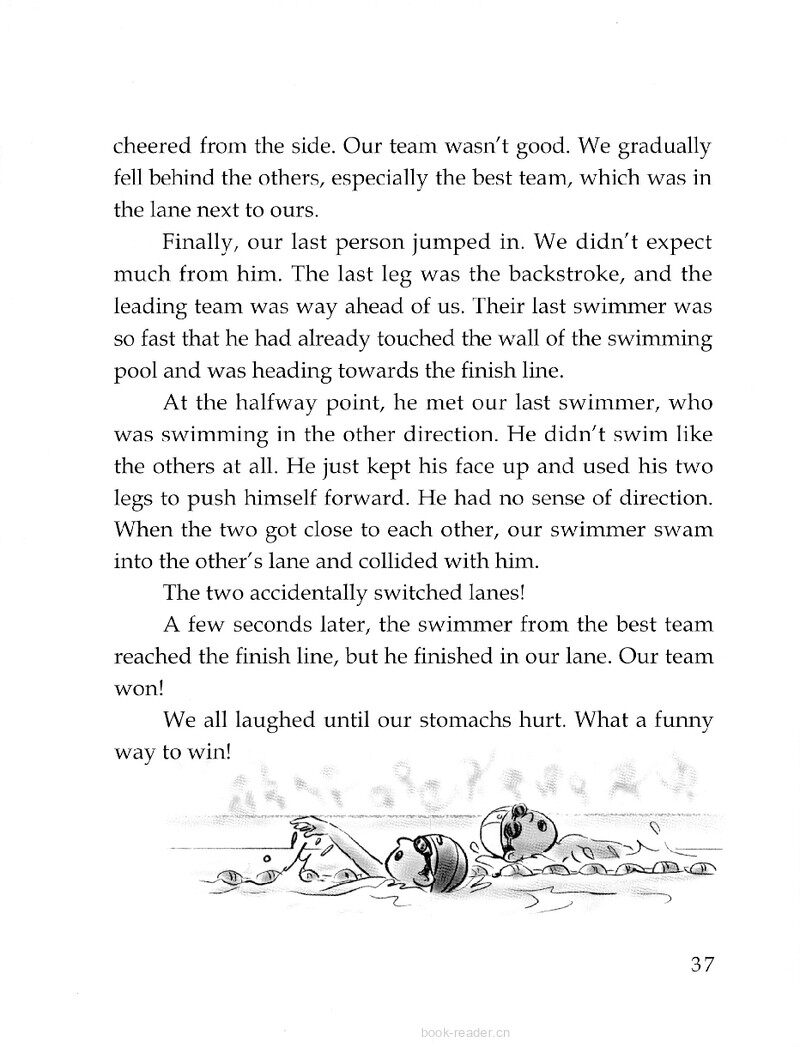 A Swimming Star绘本故事第3页