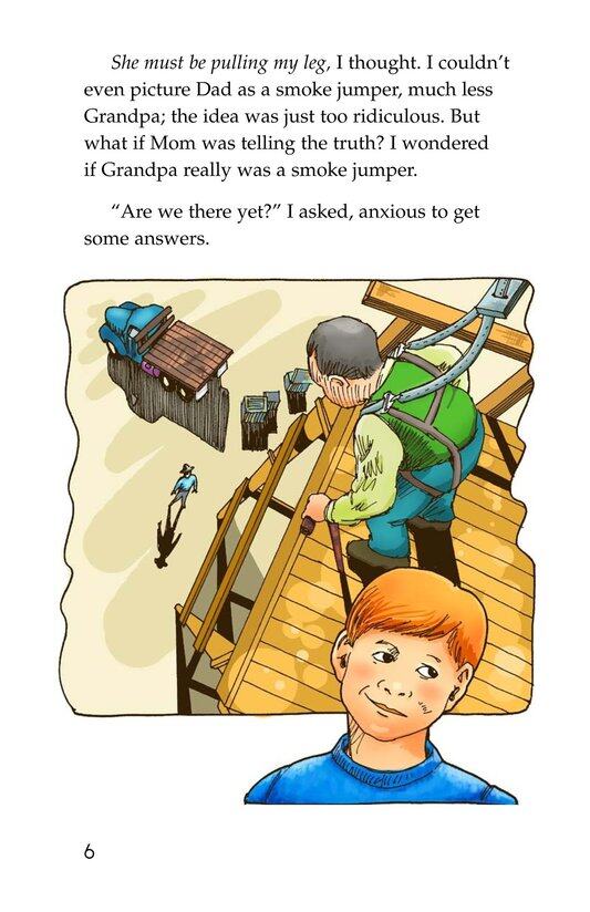 Grandpa Smoke Jumper绘本故事第5页