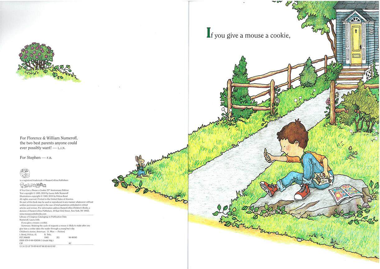 If You Give a Mouse a Cookie绘本故事第4页