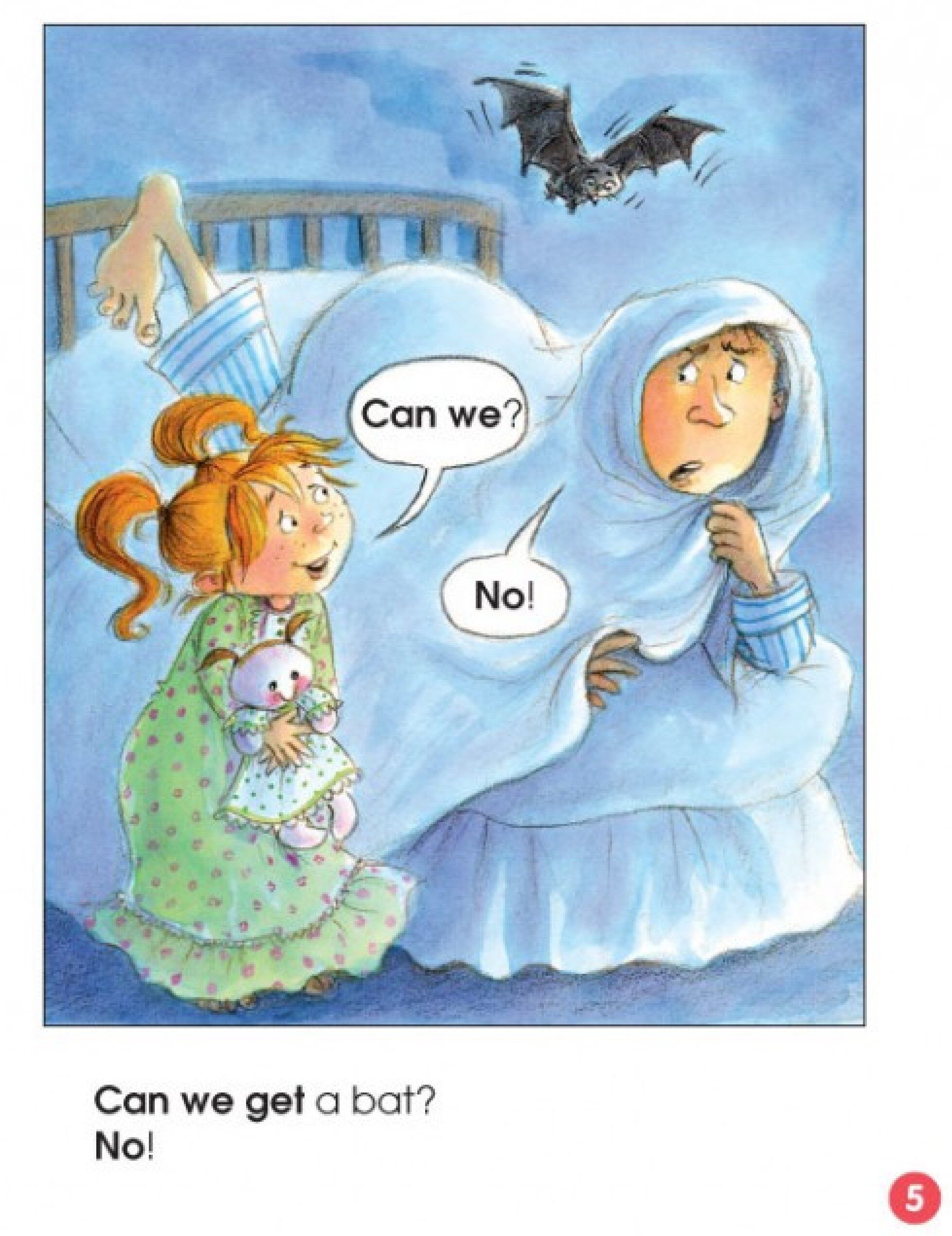 Can We Get a Pet？绘本故事第5页