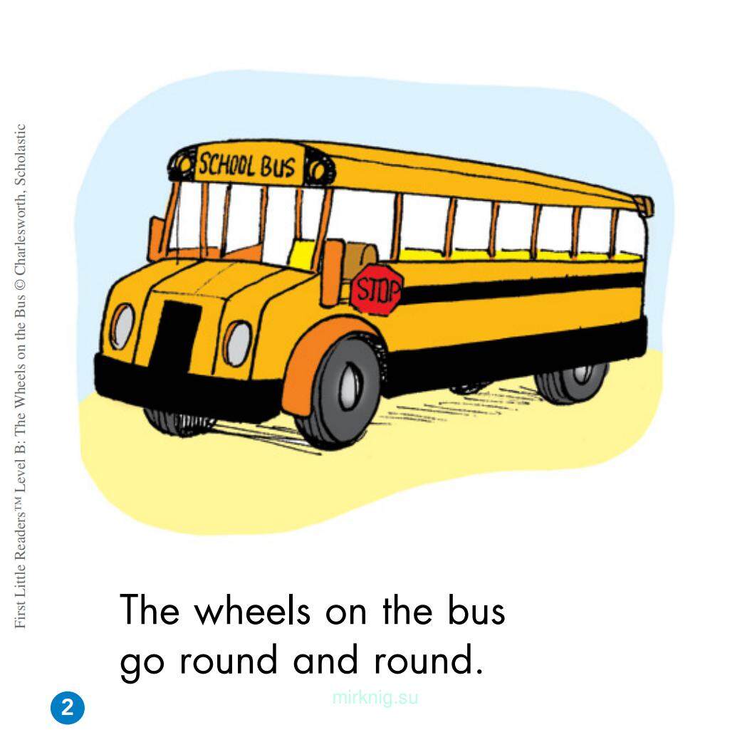 The Wheels on the Bus绘本故事第3页