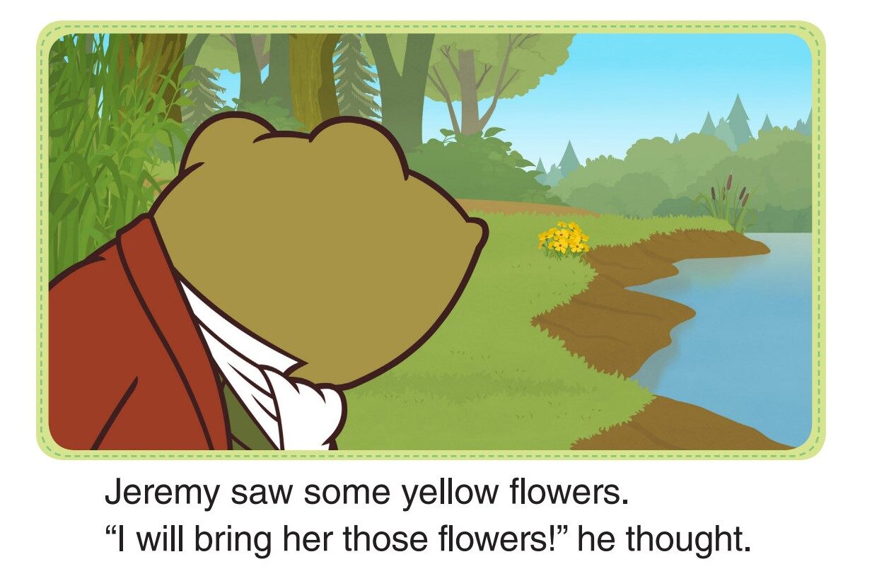 Jeremy Fisher Falls in Love 3_Flowers for Ribby绘本故事第4页
