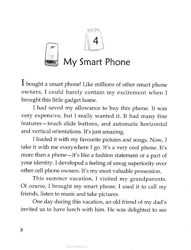 My Smart Phone绘本故事第2页