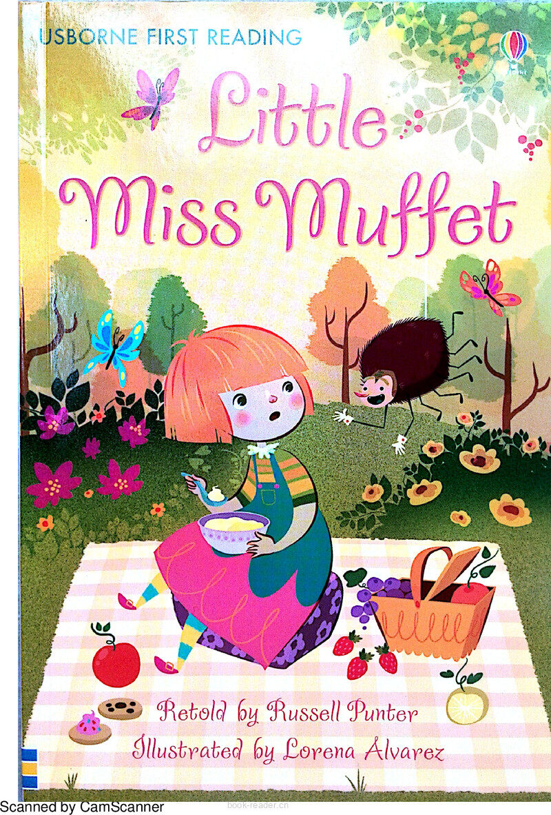 Little Miss Muffet绘本故事第2页