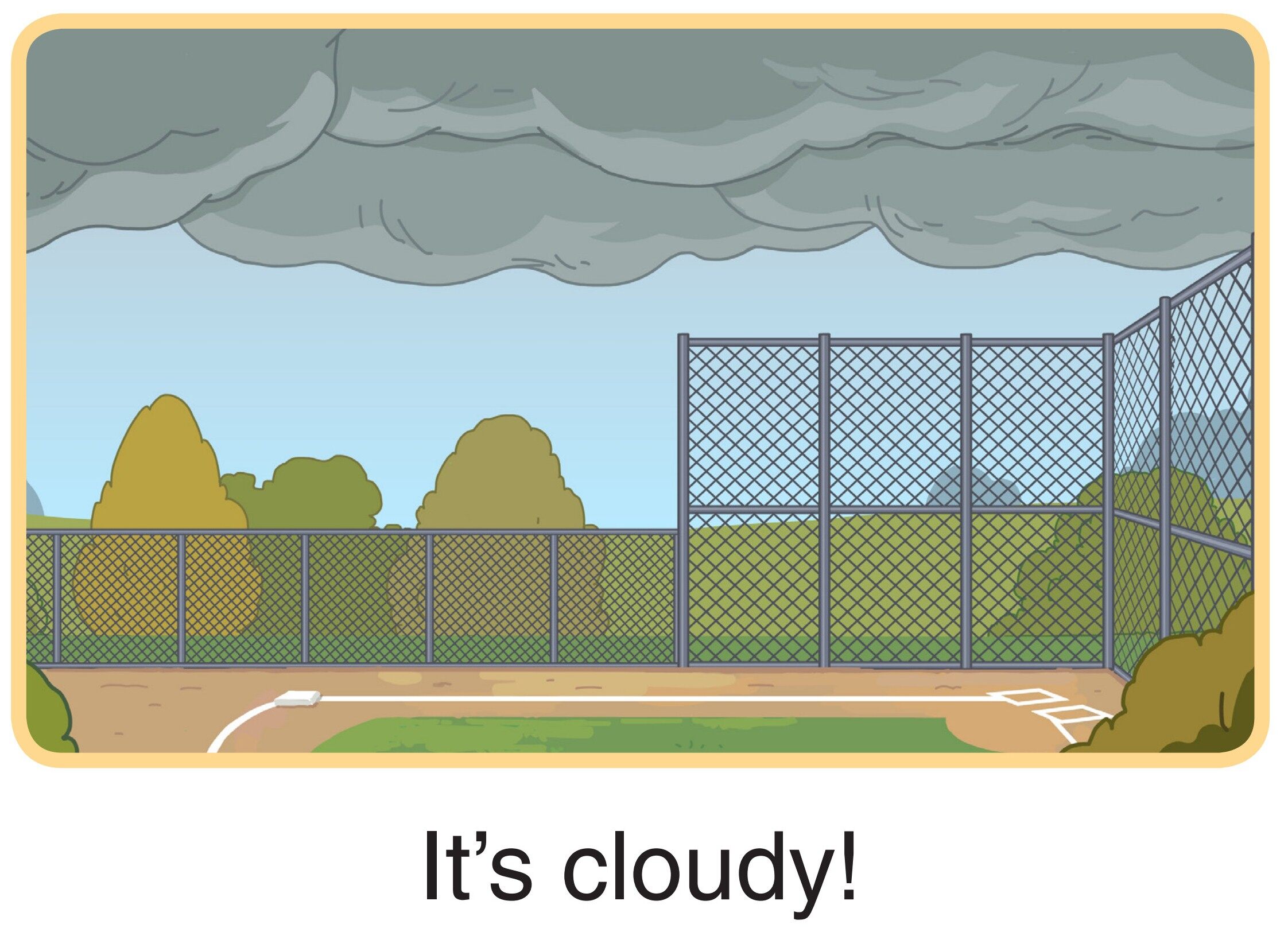 It's Snowy!绘本故事第5页