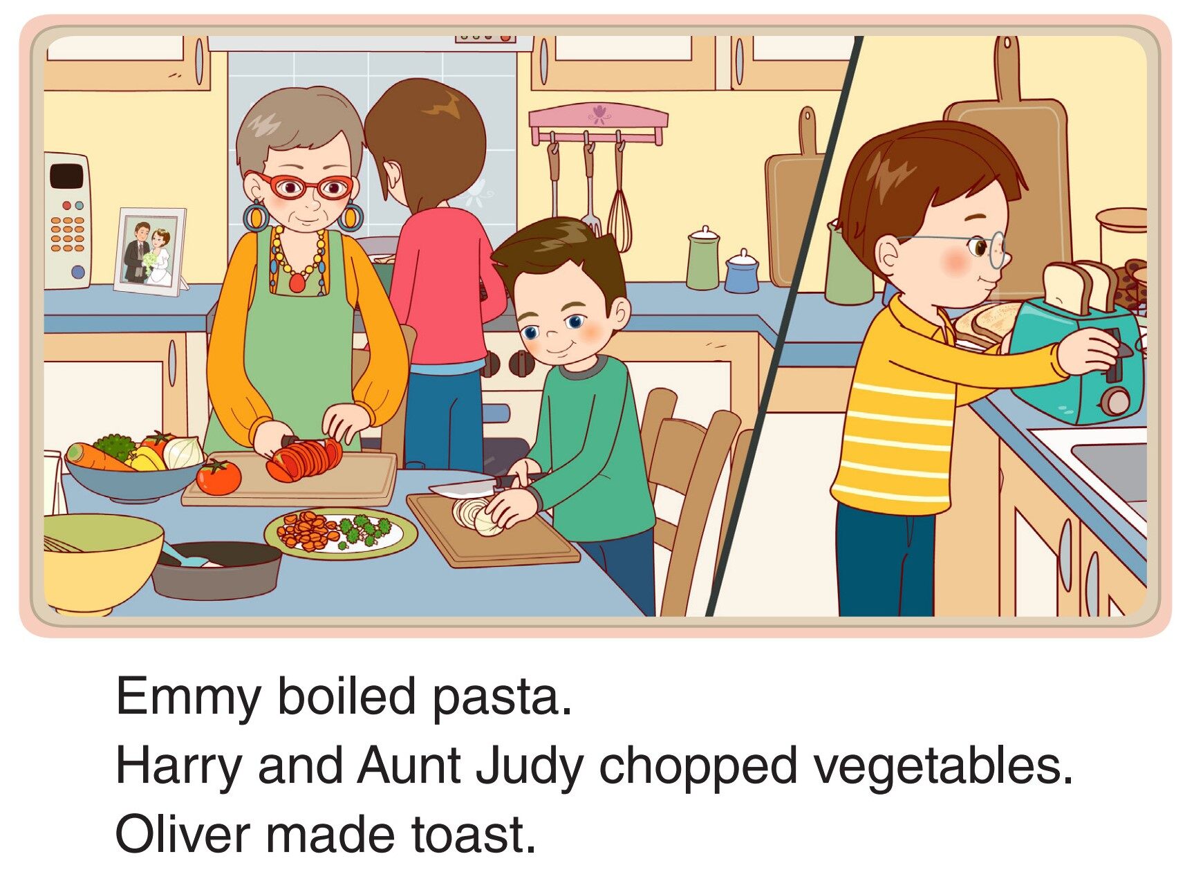 A Special Dinner绘本故事第5页