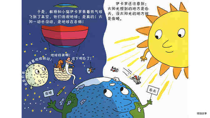 穿睡衣的太阳先生绘本故事第4页