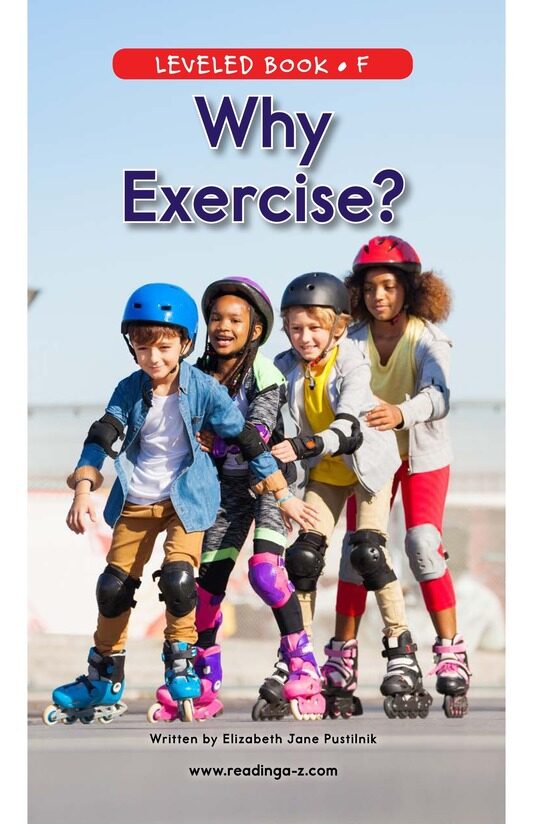 Why Exercise绘本故事第2页