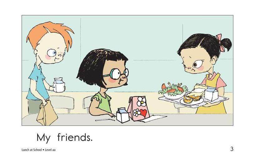 Lunch at School绘本故事第3页