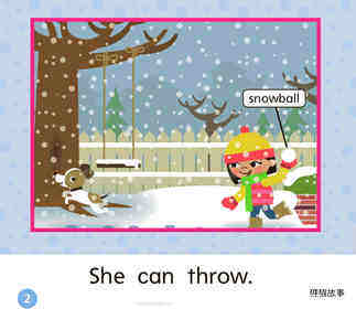 GK ELL U06W2 Weather Is Fun绘本故事第3页