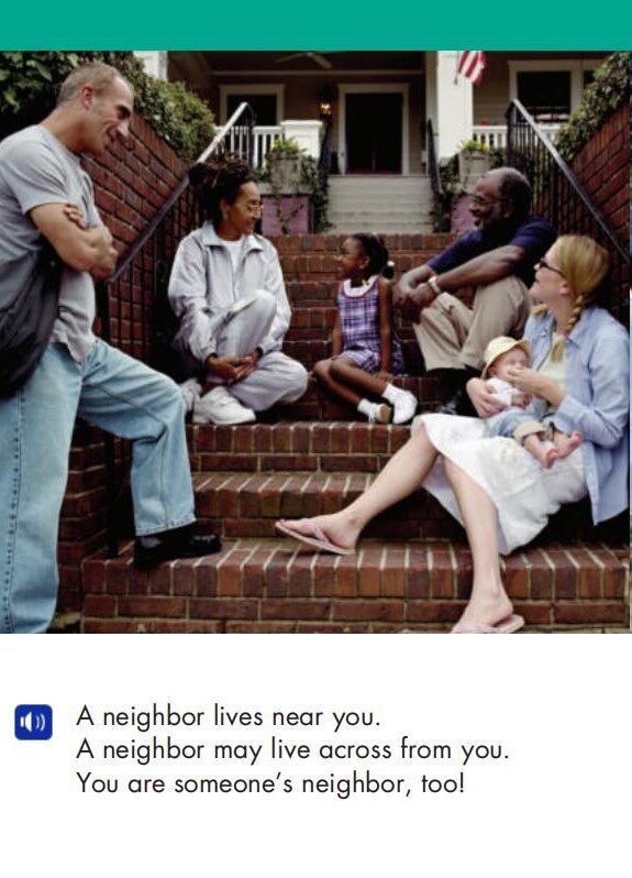 What Does a Good Neighbor Do绘本故事第3页