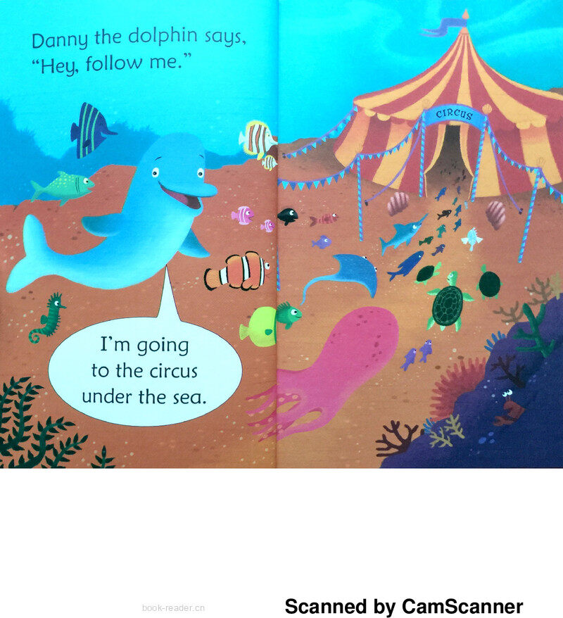 The Circus under the Sea绘本故事第3页