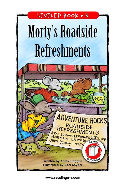 Morty's Roadside Refreshments绘本故事第2页