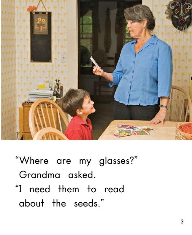Grandma's Glasses绘本故事第4页