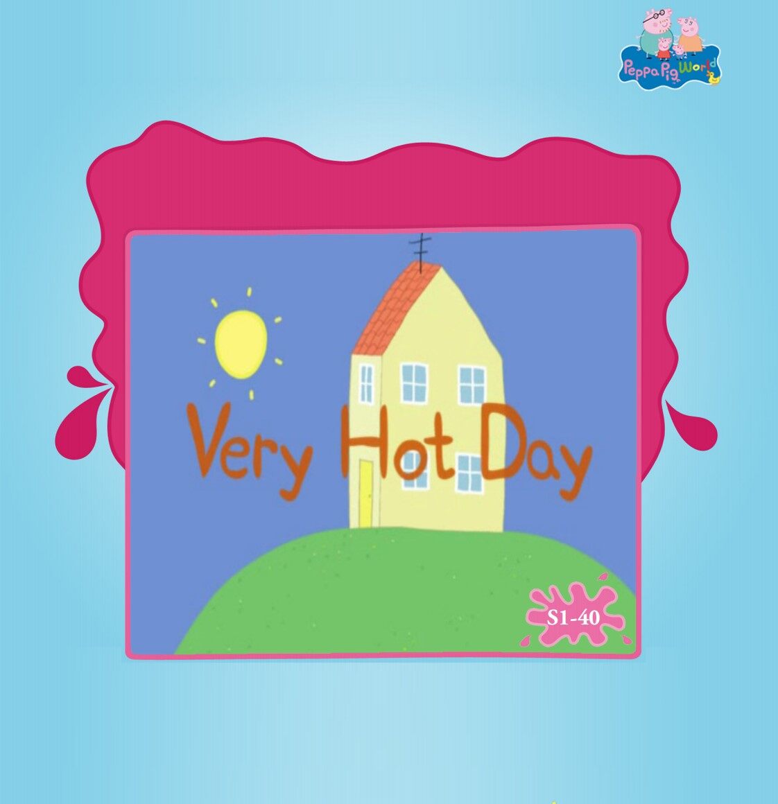 Very Hot day绘本故事第2页