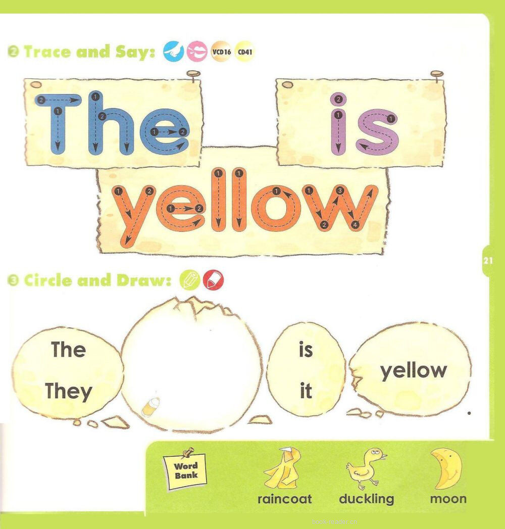 7 Go Away Yellow绘本故事第3页