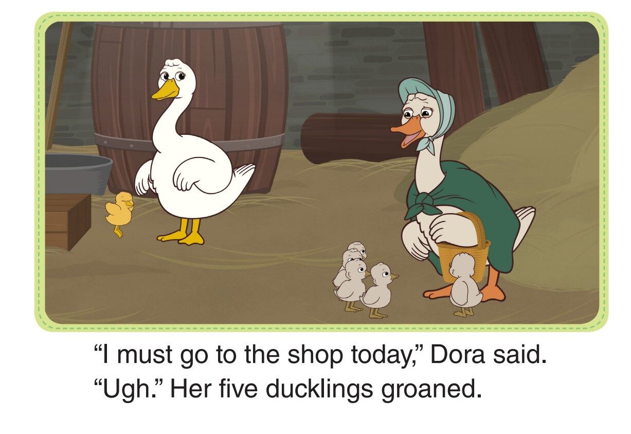 Jemima Takes Care of the Ducklings 2_More Babies绘本故事第2页