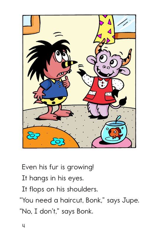 Bonk at the Barbershop绘本故事第4页