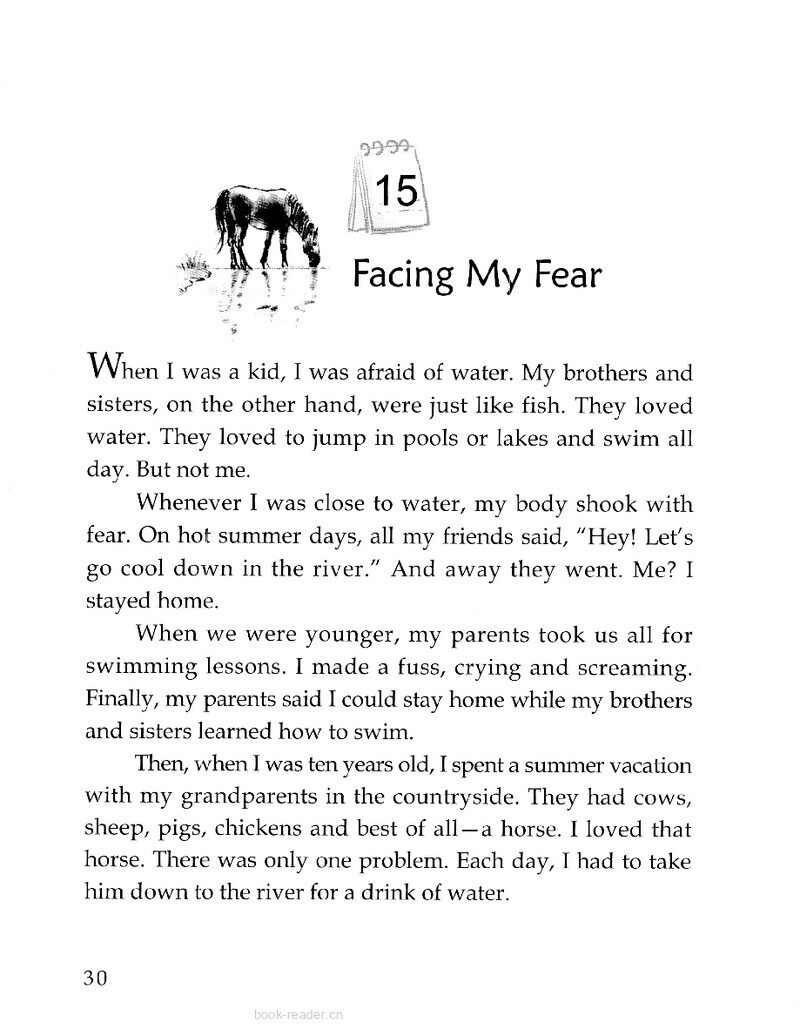Facing My Fear绘本故事第2页