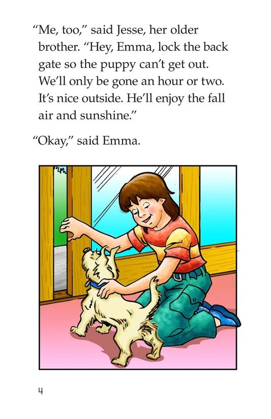 Sparky's Mystery Fortune绘本故事第4页