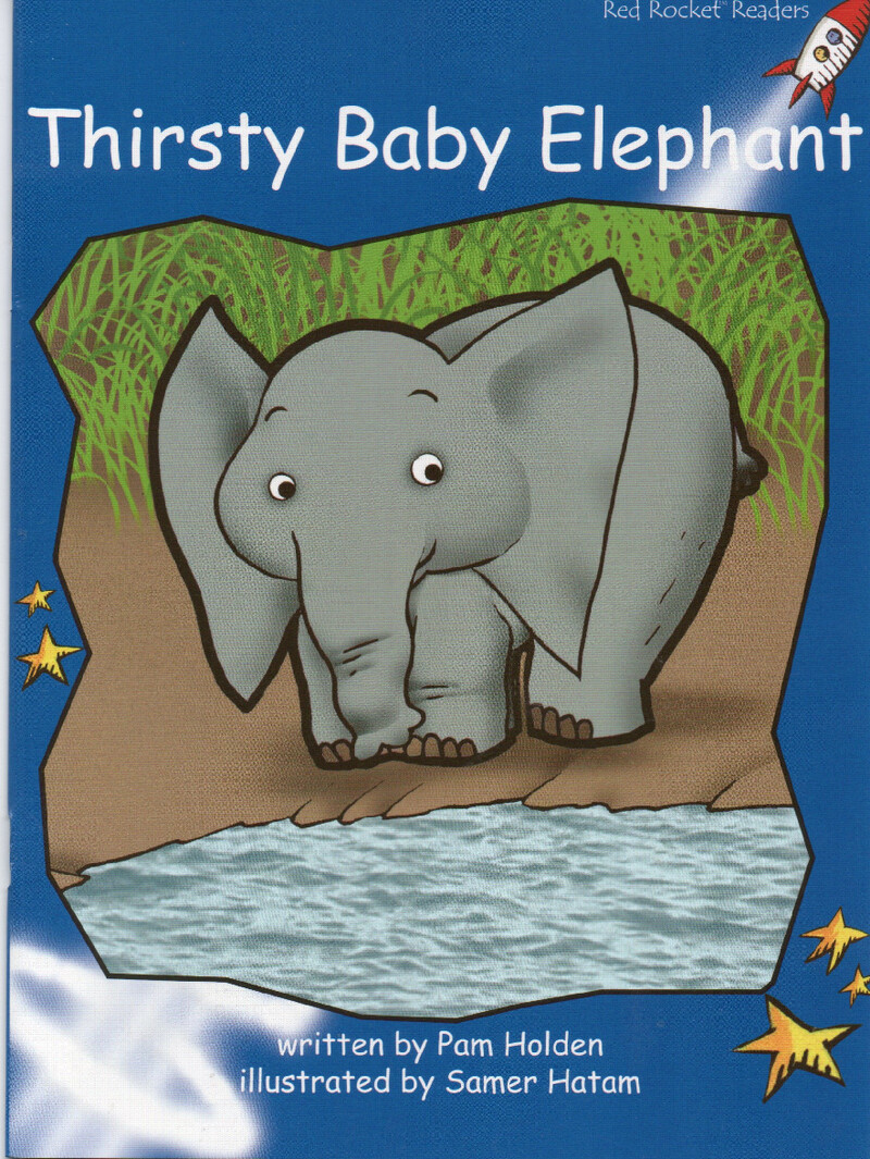 thirsty baby elephant绘本故事第2页